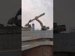 발굴 깊이 18-32 미터 BS900 붐 망원경 중량 건설 필요