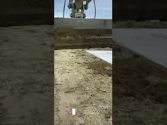 발굴기 기울기 버킷